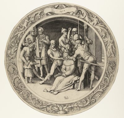 De bespotting van Christus door Lucas van Leyden