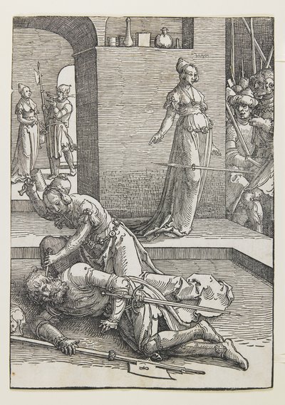 Jaël Doodt Sisera door Lucas van Leyden