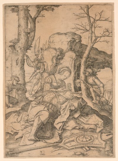 Samson en Delila door Lucas van Leyden