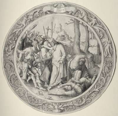 De Ronde Passie: Het Verraad van Christus door Lucas van Leyden