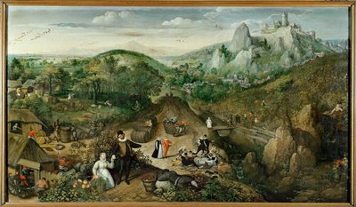 Herfst door Lucas van Valckenborch