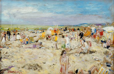 Op het Strand door Lucien Adrion