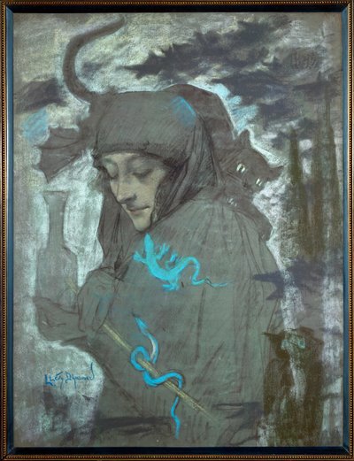 De tovenares door Lucien Levy-Dhurmer