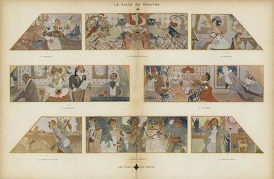 Illustratie voor Le Rire door Lucien Metivet