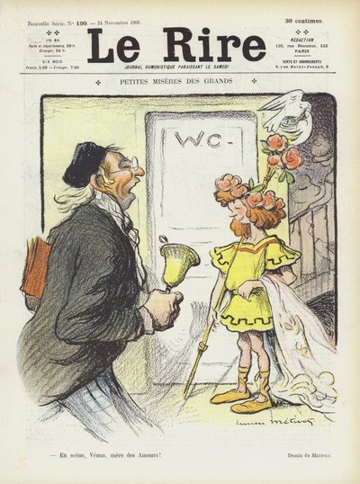 Illustratie voor Le Rire door Lucien Metivet