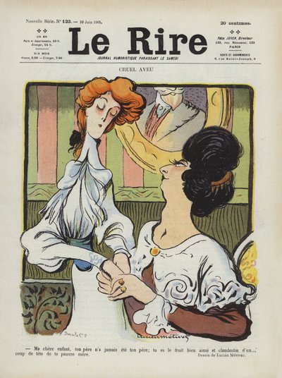 Illustratie voor Le Rire door Lucien Metivet
