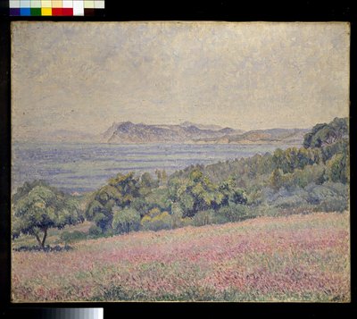 Distels, Le Brusq door Lucien Pissarro