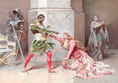 Illustratie voor Shakespeare