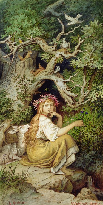 Bosnimf 88: Waldmaerchen door Ludwig Adrian Richter