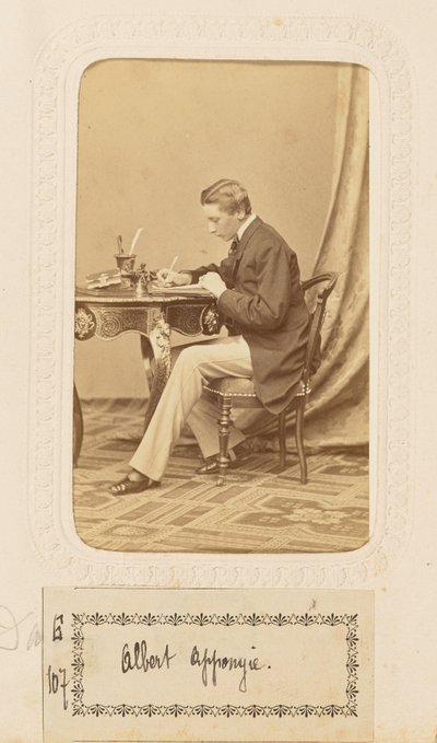 Albert Apponyi door Ludwig Angerer
