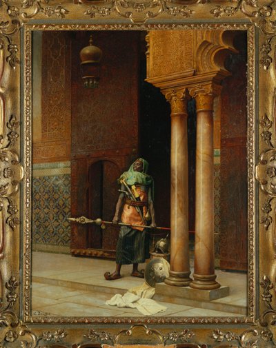 De haremwacht door Ludwig Deutsch