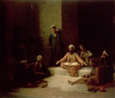 De Koranschool door Ludwig Deutsch