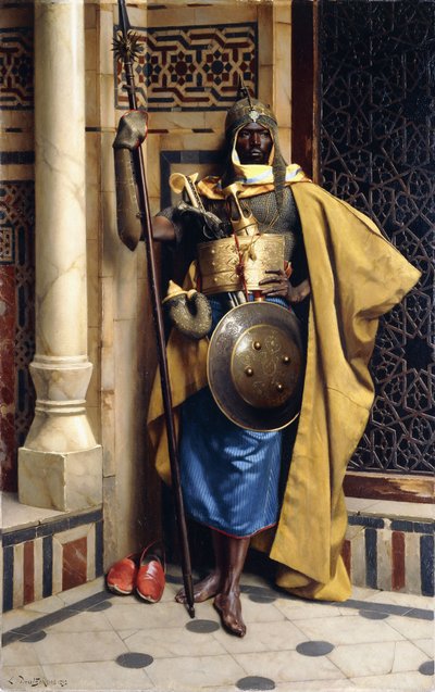 De Paleiswacht door Ludwig Deutsch