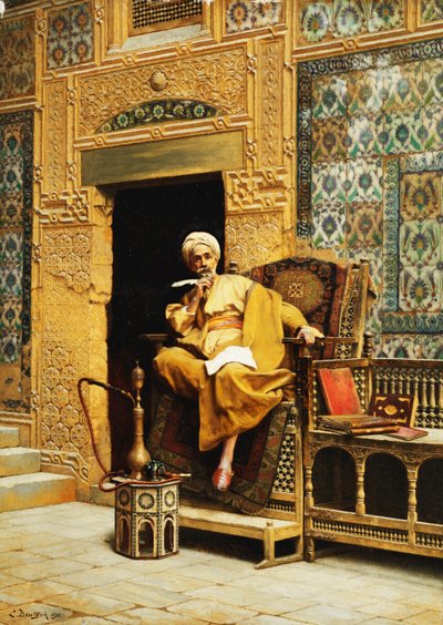 De Schrijver door Ludwig Deutsch