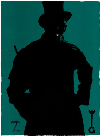 Poster reclame voor 