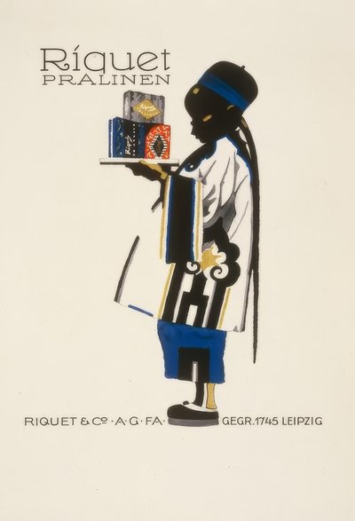 Riquet Pralines door Ludwig Hohlwein