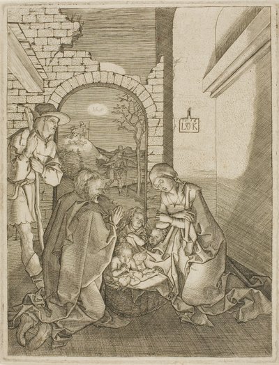 Geboorte door Ludwig Krug