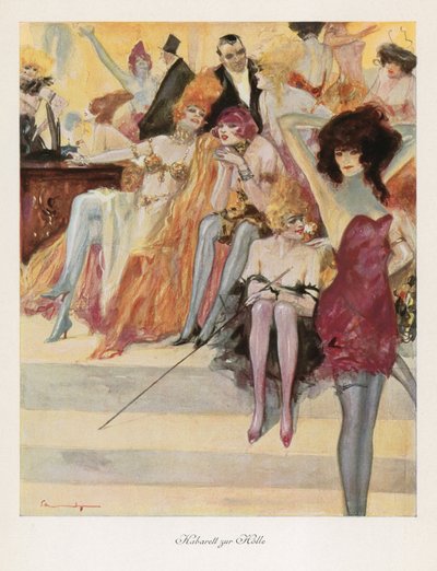 Cabaret in de hel door Ludwig Lutz Ehrenberger