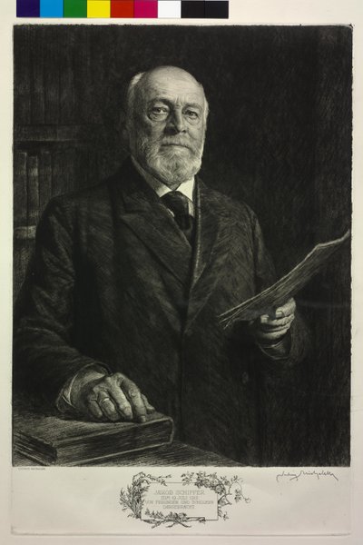 Jakob Schipper door Ludwig Michalek