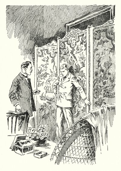 Illustratie voor Het Portret van Dorian Gray door Oscar Wilde (litho) door Lui Trugo