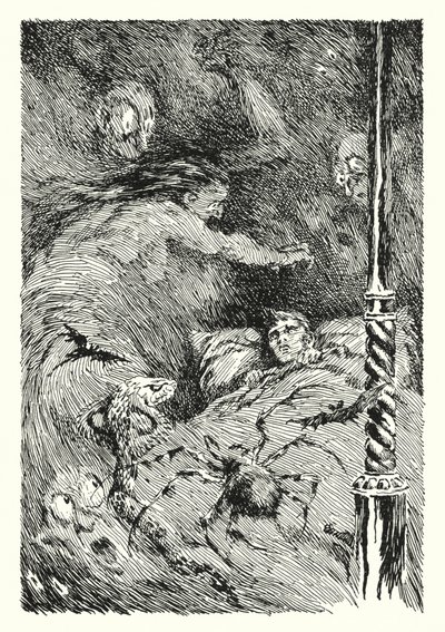 Illustratie voor The Picture of Dorian Gray door Oscar Wilde door Lui Trugo