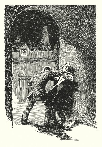 Illustratie voor The Picture of Dorian Gray door Oscar Wilde door Lui Trugo