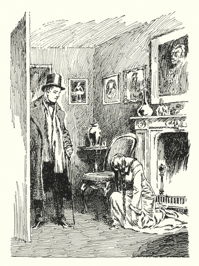 Illustratie voor The Picture of Dorian Gray door Oscar Wilde door Lui Trugo