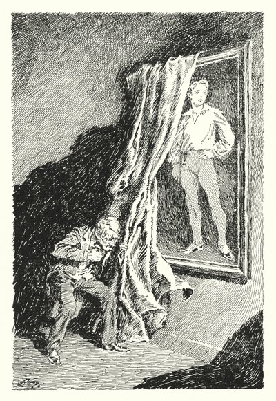 Illustratie voor The Picture of Dorian Gray door Oscar Wilde door Lui Trugo