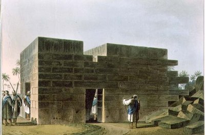 Tempel van Jupiter Ammon in Libië, plaat 70 uit 