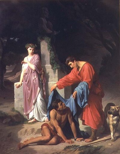 Eudoro door Luigi Mussini