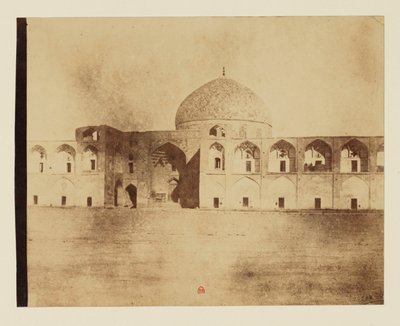 Moskee op het grote plein van Isfahan, moskee van de sjeik Lotfollah door Luigi Pesce