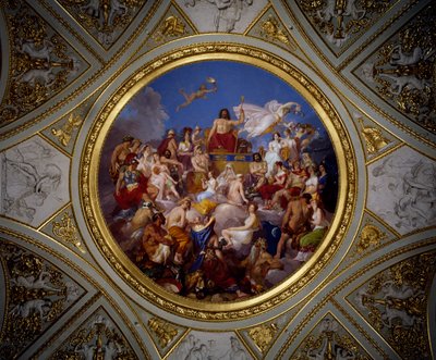Olympus, Iliad Kamer, Palazzo Pitti door Luigi Sabatelli