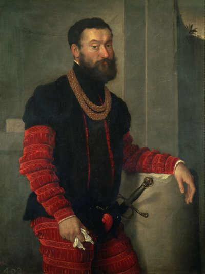 Een soldaat door Luis de Morales