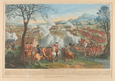 De Slag bij Culloden 16 april 1746 door Luke Sullivan