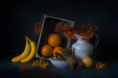 Rustiek herfstfruit door Lydia Jacobs