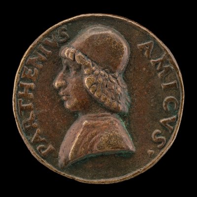 Bartolommeo Partenio, actief 1480-1485, Humanist [voorzijde] door Lysippus Junior