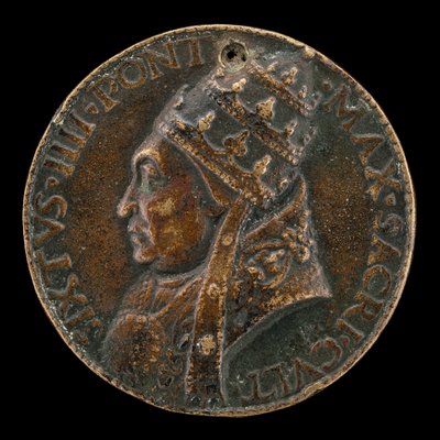 Sixtus IV Francesco della Rovere, 1414-1484, Paus 1471 [voorzijde] door Lysippus Junior