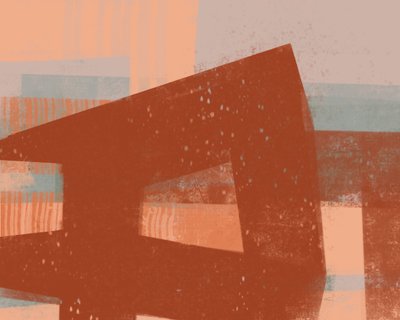 Ingetogen geometrie bij schemering door MANSI SAXENA