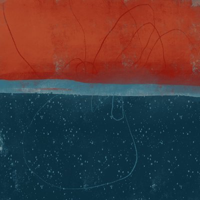 Rustige abstracte horizon door MANSI SAXENA