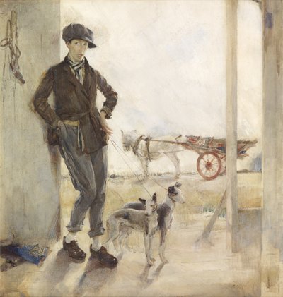 Koster met honden door Madeline Emily Green
