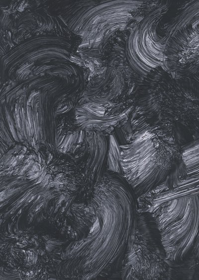Dynamisch grijs abstract door Maira Ribena