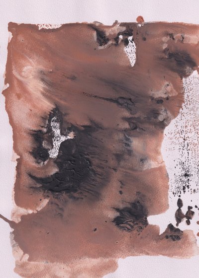 Vloeibaar, aards, abstract door Maira Ribena