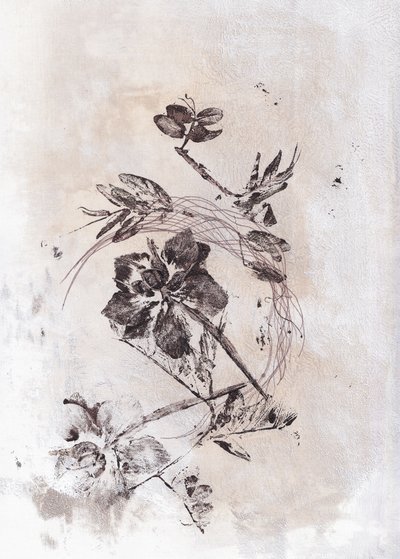 Sepia Botanical Flow door Maira Ribena