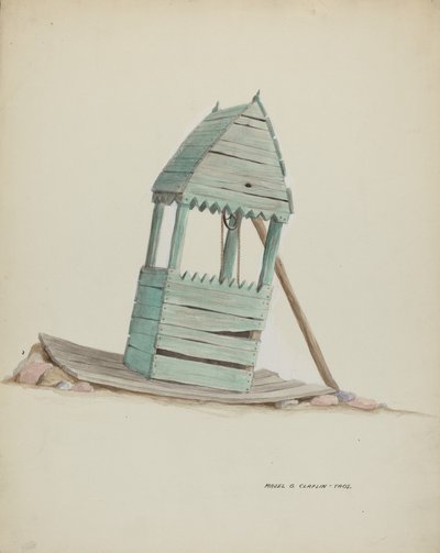 Putkop, ca. 1937 door Majel G. Claflin