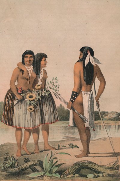 Yumas, ca. 1850s door Major and Knapp Sarony