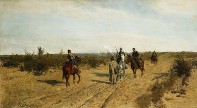 Opstandige patrouille door Maksymilian Gierymski
