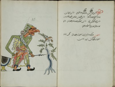 Wukon Jawa, MS 41 p.46, afbeelding 23, 1830 door Malay Malay