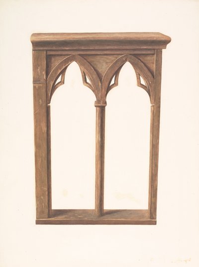 Altaarhekken, ca. 1939 door Manuel G. Runyan
