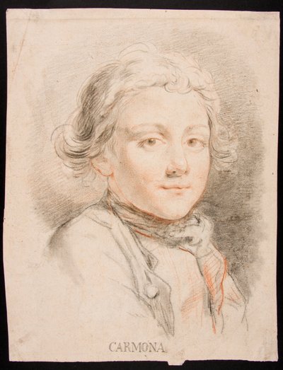 Portret van een Jongen door Manuel Salvador Carmona