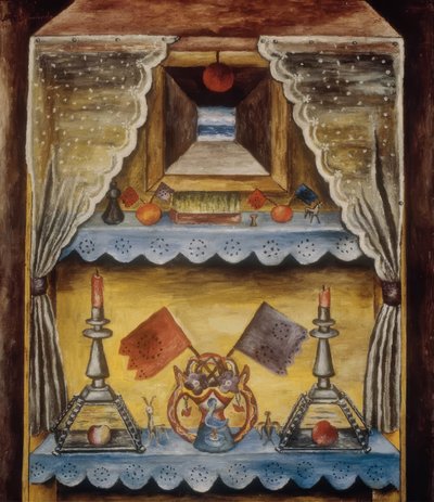 Wandkast (vrijdag in de speelgoedwinkel) door María Izquierdo